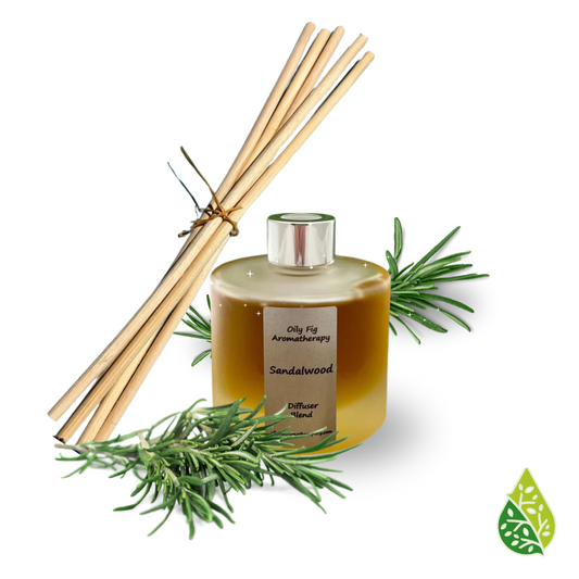 Serene sanctuary: Sandalwood reed diffuser embraces tranquility