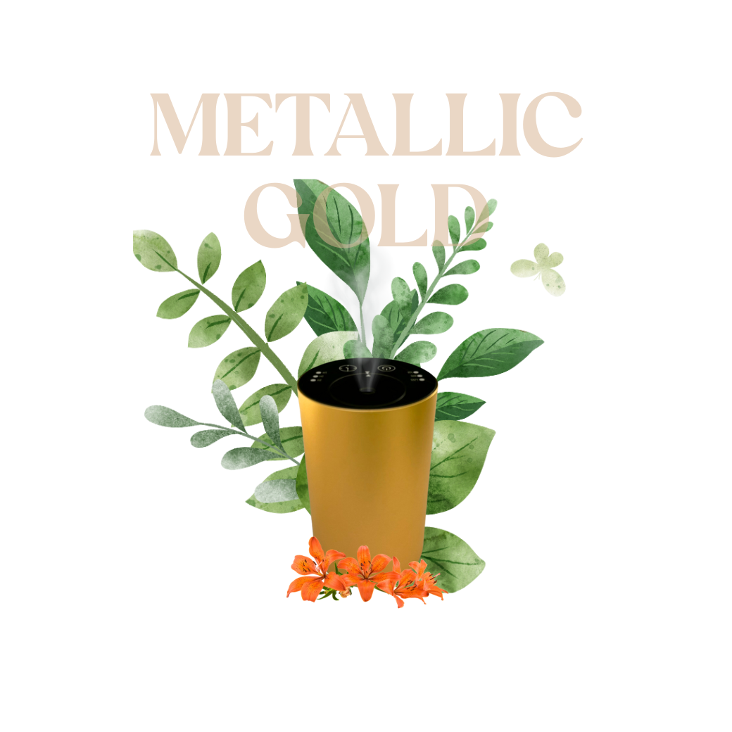Metallic Gold Aroma Mist Diffuser