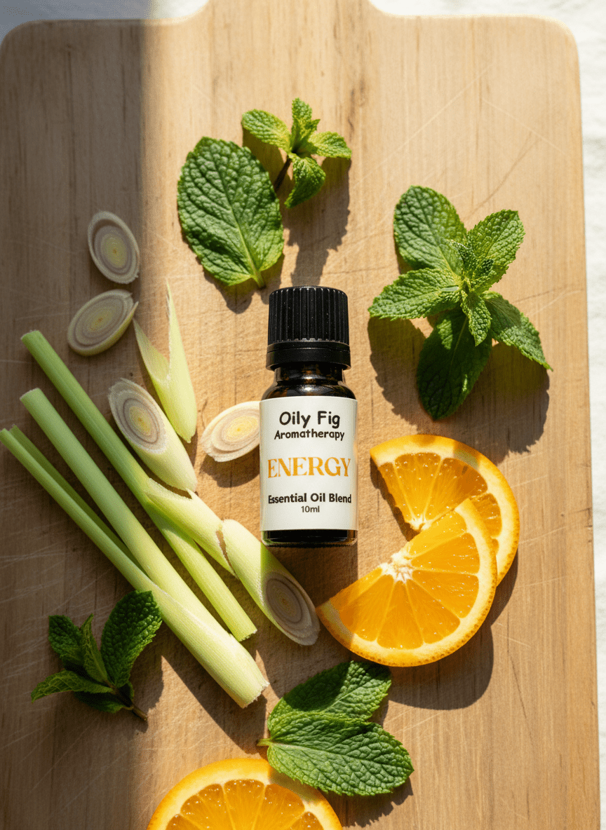 ENERGY essential oil blend - Oily Fig Aromatherapy