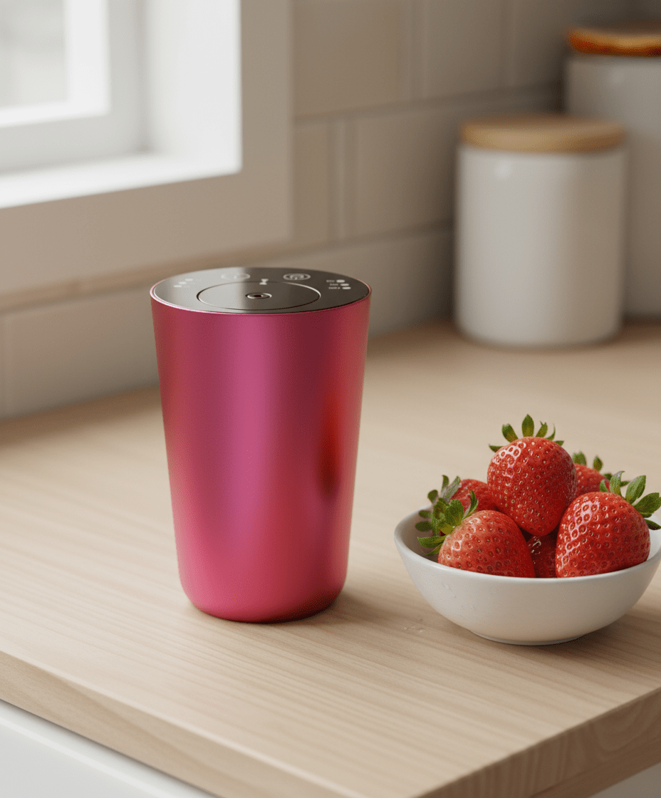 Metallic Pink Aroma Mist Diffuser - Oily Fig Aromatherapy