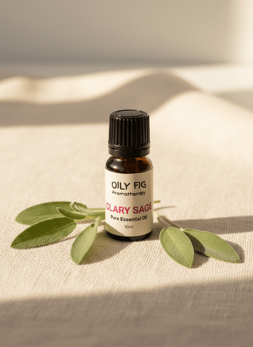 PURE Clary Sage essential oil - Oily Fig Aromatherapy