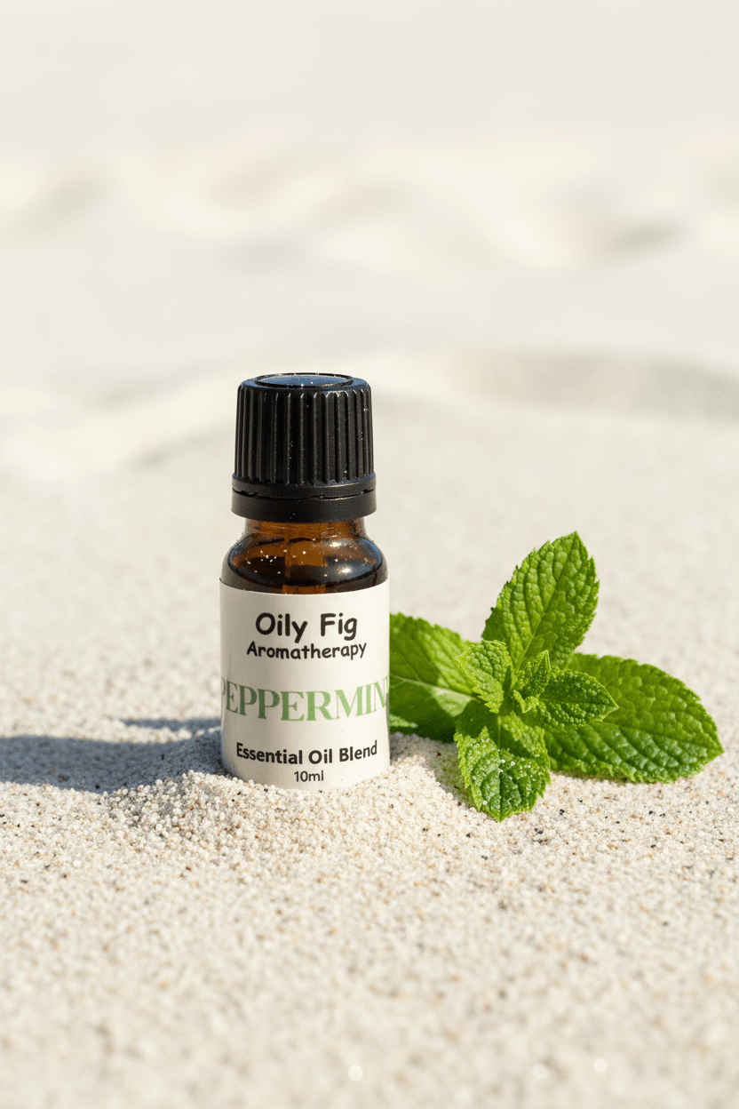 PURE Peppermint essential oil - Oily Fig Aromatherapy