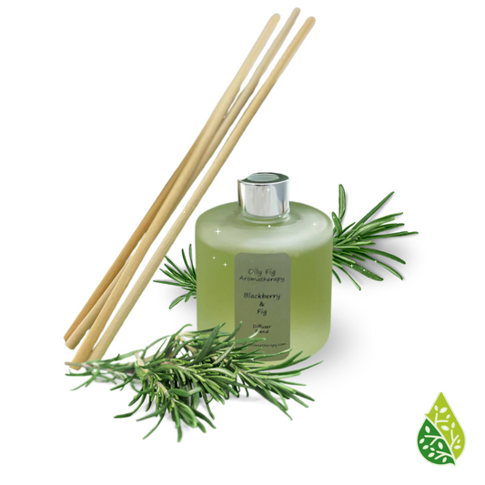 Blackberry & Fig reed diffuser: Indulge in the sweet and luscious fragrance of succulent fruits 