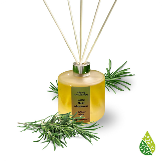 Revitalising blend: Lime Basil Mandarin reed diffuser invigorates