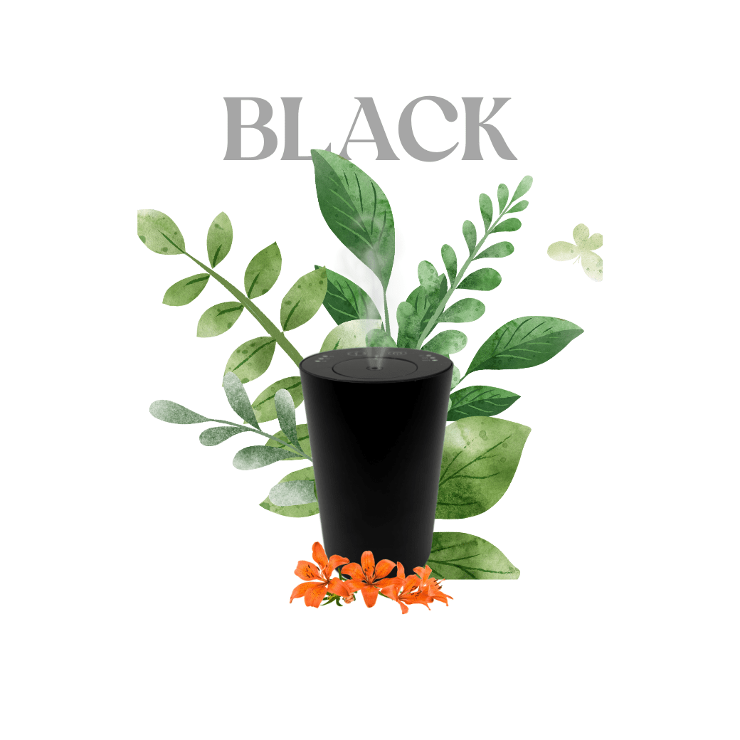 Black Aroma Mist Diffuser - Oily Fig Aromatherapy
