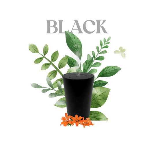 Black Aroma Mist Diffuser - Oily Fig Aromatherapy