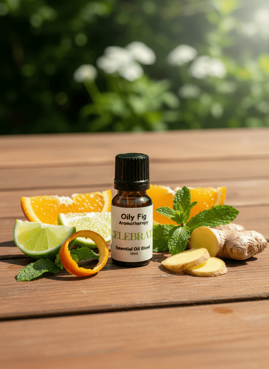 CELEBRATE essential oil blend - Oily Fig Aromatherapy