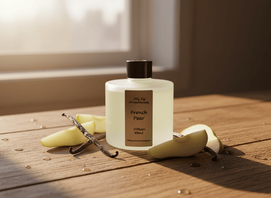 FRENCH PEAR reed diffuser - Oily Fig Aromatherapy