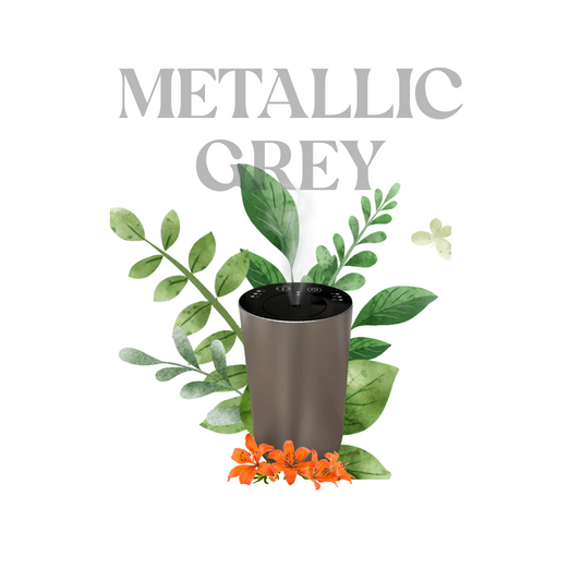 Metallic Grey Aroma Mist Diffuser