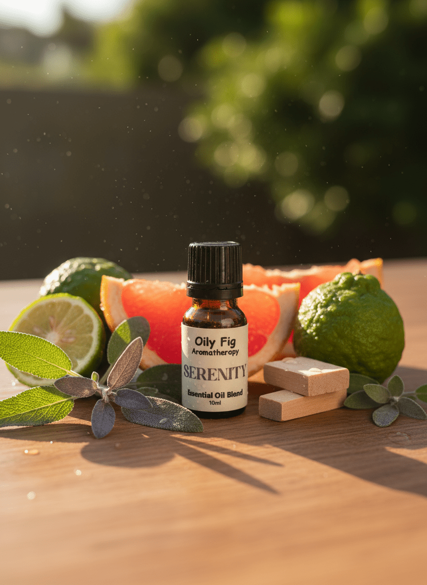SERENITY essential oil blend - Oily Fig Aromatherapy
