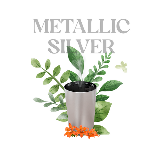 Metallic Silver Aroma Mist Diffuser