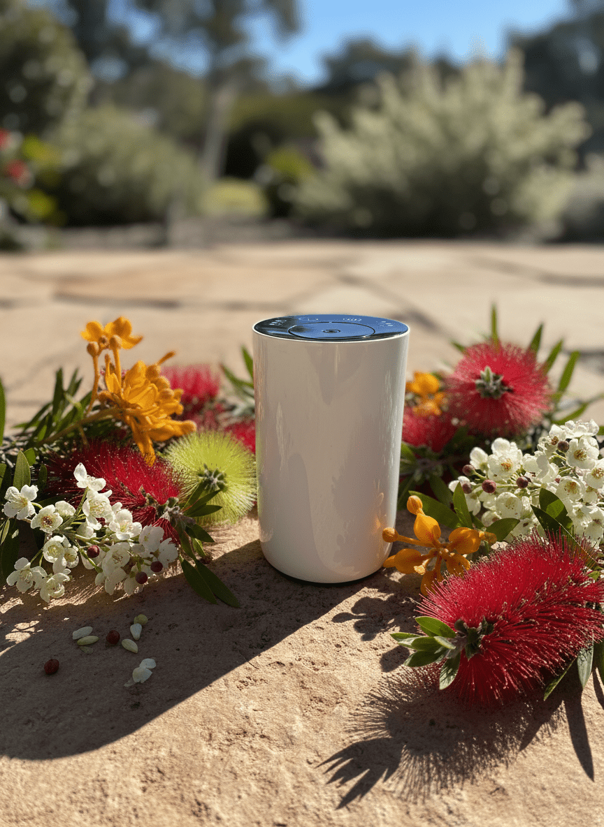 White Aroma Mist Diffuser - Oily Fig Aromatherapy