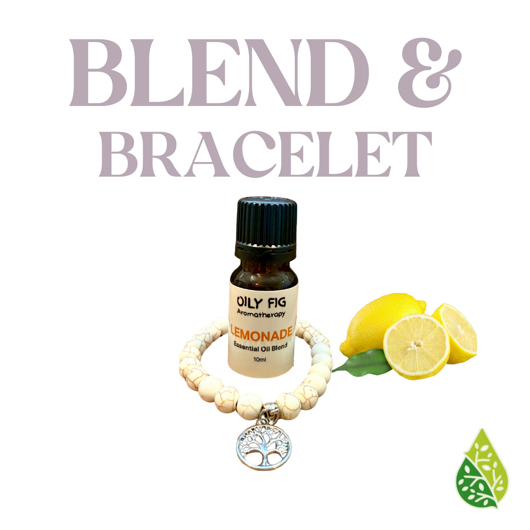 Aromatherapy bracelet with Lemonade blend